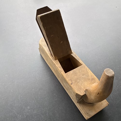 Antiker holz handhobel - holz-handhobel, 26cm