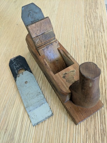 Alter holzhobel mit mm - alter, 48